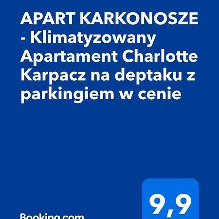 Apartamento Karkonosze - Klimatyzowany Charlotte Na Deptaku Z Parkingiem W Cenie